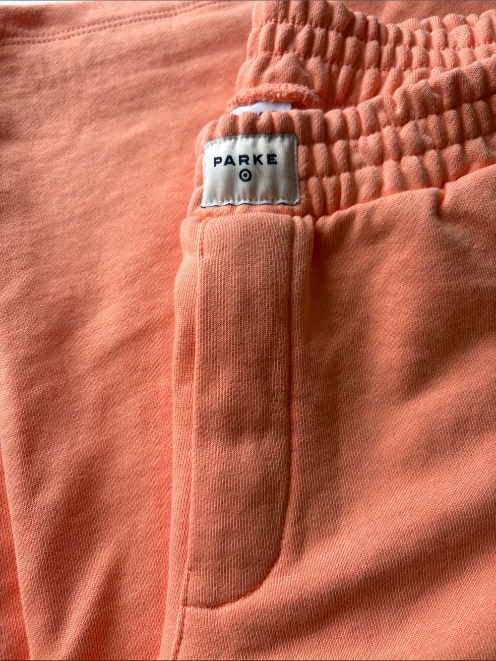 Parke Peach/Creamsicle Highrise Sweatpants